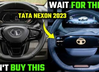 Tata Nexon Facelift 2023 डिजिटल स्टीयरिंग के साथ आ रही है मार्किट हिलाने !! Tata Nexon Facelift 2023