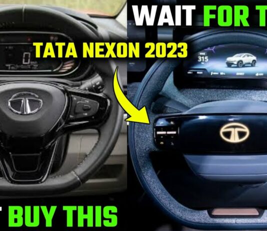 Tata Nexon Facelift 2023 डिजिटल स्टीयरिंग के साथ आ रही है मार्किट हिलाने !! Tata Nexon Facelift 2023